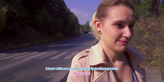 amateur,babes,blowjob,blowjobs,cumshot,cute teen,doggystyle,outdoor,public,public agent,russian,sex,teen