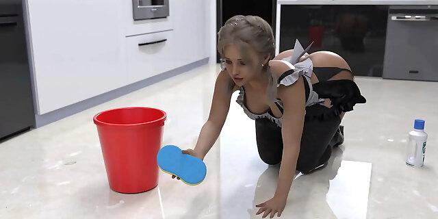 3d,anal,ass,bbc,big ass,cum,high heels,kitchen,maid,naughty,panties,slut,stockings,tight