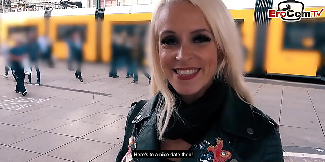 blonde,boobs,cum in mouth,german,german milf,milf,naughty,pick up,pov,sex,skinny,skinny blonde,slim,slut,street