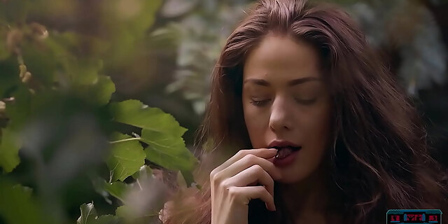 ass,babes,boobs,brunette,dutch,european,hairy,lingerie,long hair,model,natural tits,outdoor,softcore,solo,striptease