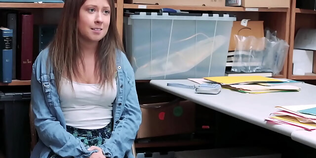 big cock,blowjob,fingering,juicy,licking,office,petite,pussy,redhead,shoplyfter,small tits,teen,wild