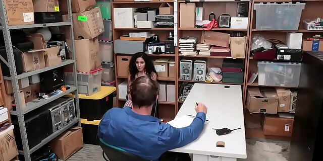 blowjob,caught,cowgirl,hardcore,office,police,small tits,spy,teen,tight pussy