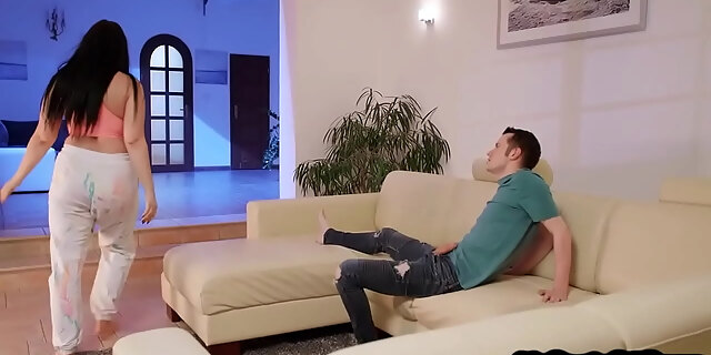 ass,babes,boobs,boyfriend,brunette,couple,voyeur