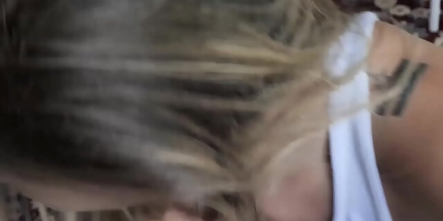 blonde,blowjob,deepthroat,gagging,handjob,masturbation,milf,stepmom