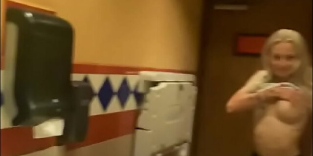 amateur,bathroom,big tits,blonde,college,creampie,orgasm,solo,teen