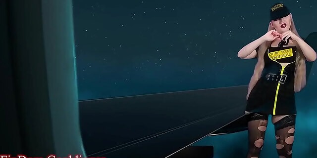 bdsm,blonde,cum,domination,femdom,fetish,mistress,police,tease