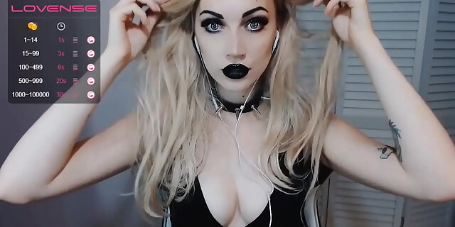 blonde,blowjob,feet,goth,solo,webcam